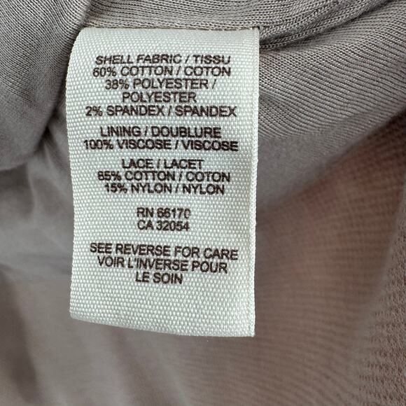 We the Free People Double Breasted Floral Lace Jacket Womens 8 Cream Tan - Picture 8 of 13